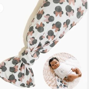 Freshly Picked Minnie Mouse Swaddle.